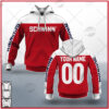 Personalized Schwinn Bmx Racing 70S/80S Red 3D Shirt
