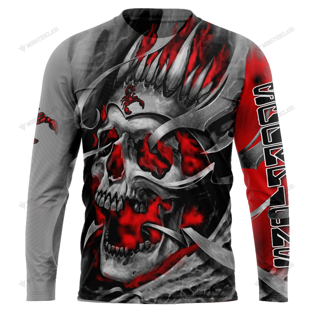 Personalized Scorpions Band Skull Custom 3D Shirt Personalized Scorpions Band Skull Custom 3D Shirt