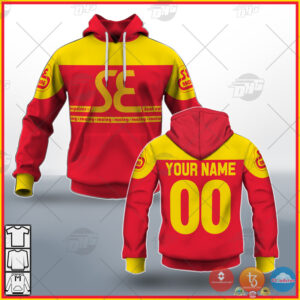 Personalized Se Racing Bmx Red Yellow 3D Shirt