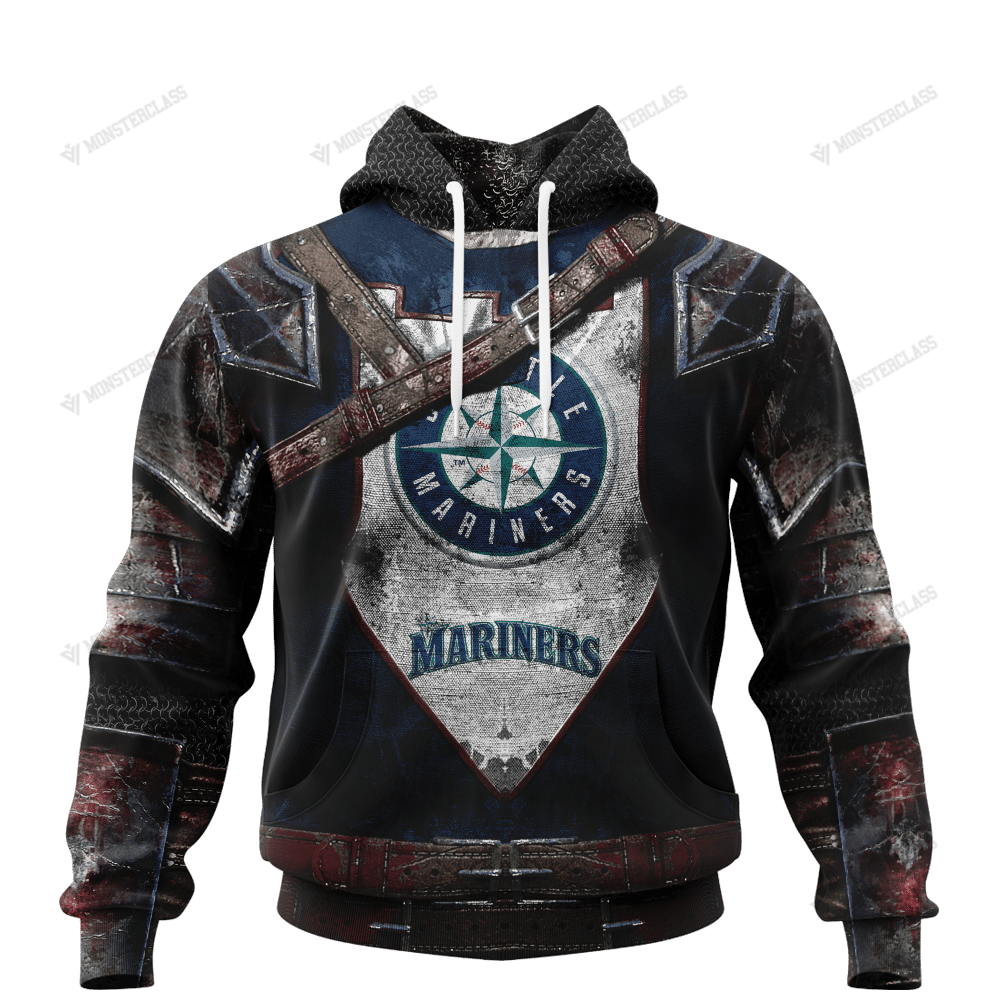 Personalized Seattle Mariners Custom 3D Warriors Jerseys Hoodie Personalized Seattle Mariners Custom 3D Warriors Jerseys Hoodie