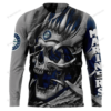 Personalized Seattle Mariners Custom Skull Jersey Hoodie