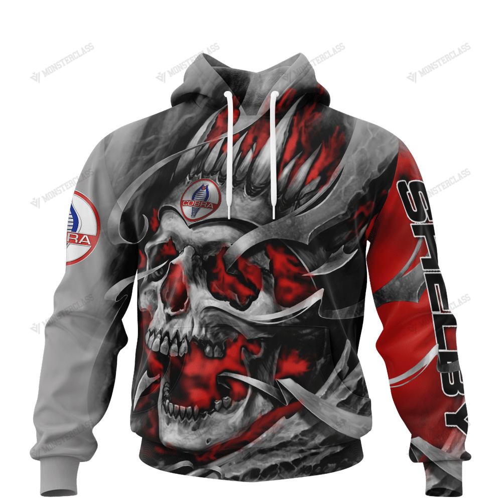 Personalized Shelby Cobra Skull Custom 3D Shirt Personalized Shelby Cobra Skull Custom 3D Shirt