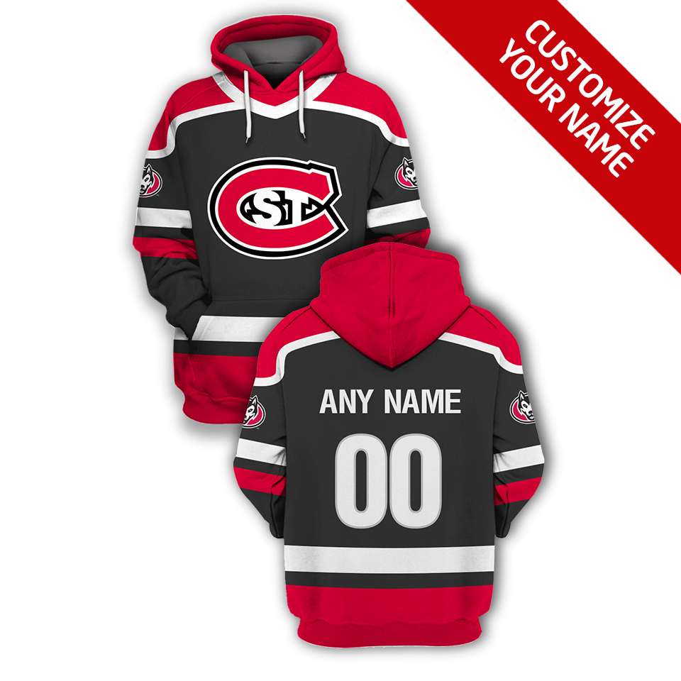 Personalized St Cloud State Huskies Nhl Custom Name And Number 3D Full Printing Hoodie Personalized St Cloud State Huskies Nhl Custom Name And Number 3D Full Printing Hoodie