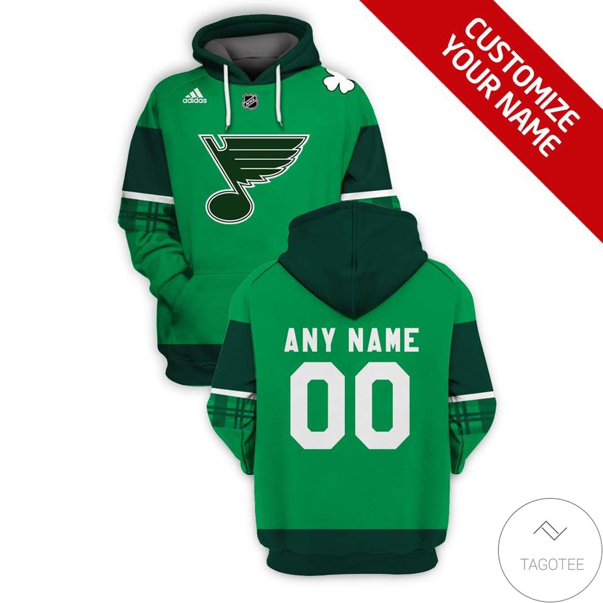 Personalized St. Louis Blues Branded Unisex Hoodie Personalized St. Louis Blues Branded Unisex Hoodie
