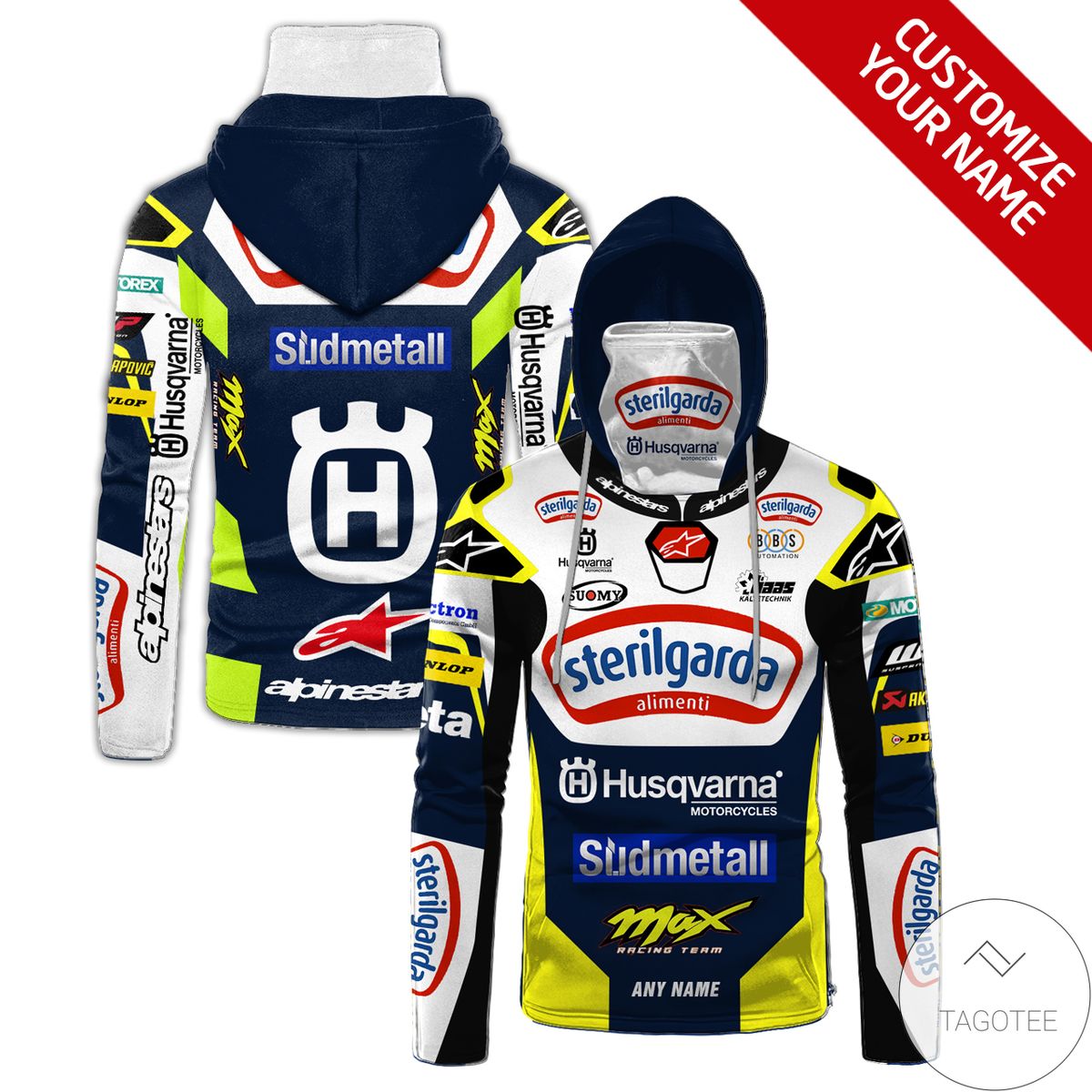 Personalized Sterilgarda Branded Mask Hoodie Personalized Sterilgarda Branded Mask Hoodie