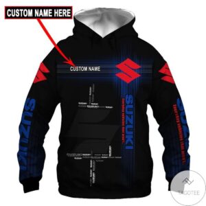 Personalized Suzuki 3D Hoodie