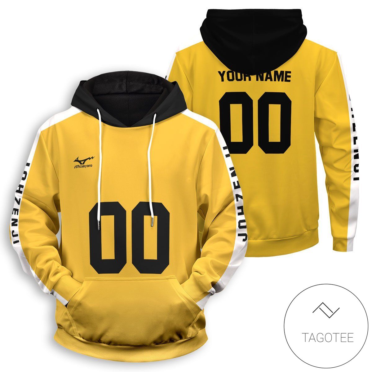 Personalized Team Johzenji Pullover Hoodie- Tagotee Personalized Team Johzenji Pullover Hoodie- Tagotee