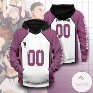 Personalized Team Shiratorizawa Pullover Hoodie