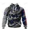 Personalized Tennessee Titans Custom Skull Jersey Hoodie