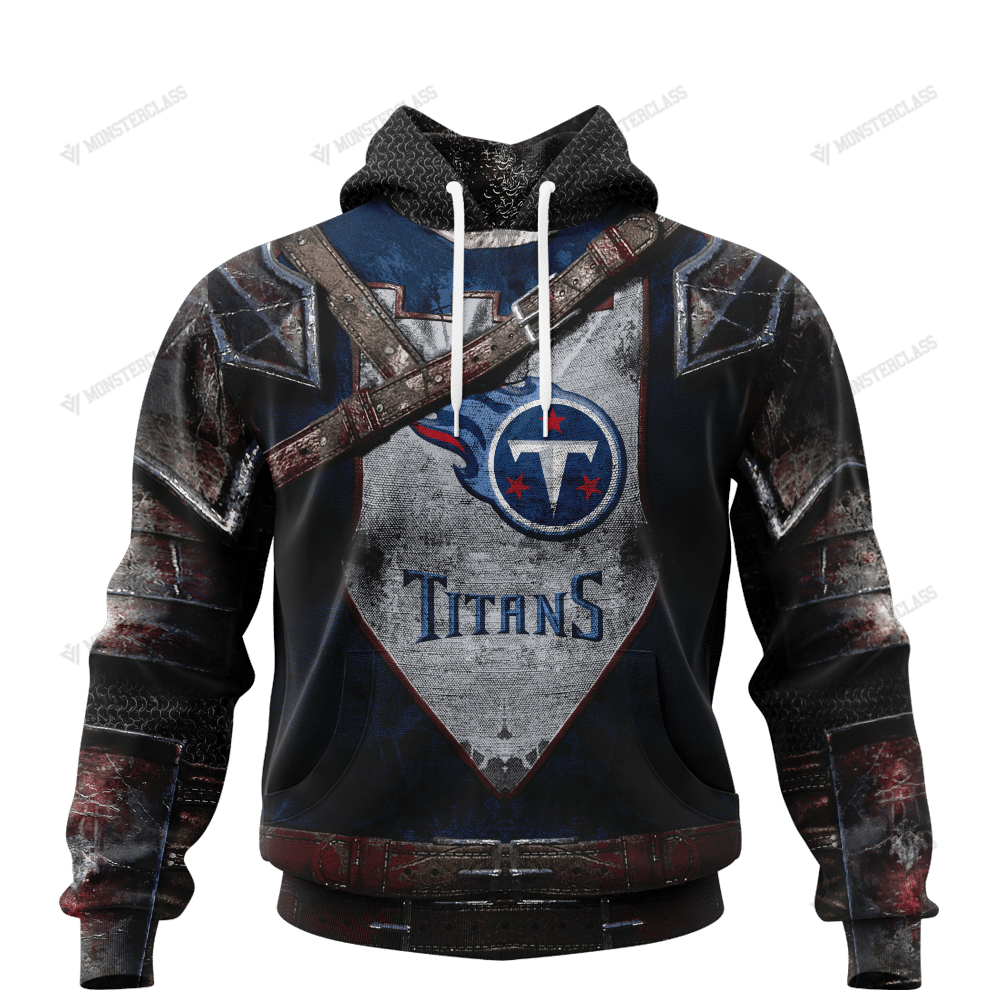 Personalized Tennessee Titans Warrior Custom 3D Shirt Personalized Tennessee Titans Warrior Custom 3D Shirt