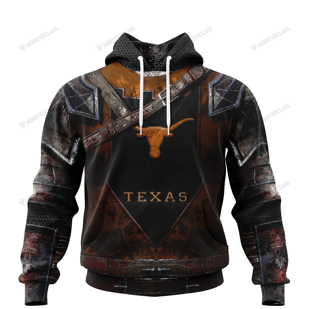 Personalized Texas Longhorns Warrior Custom 3D Shirt Personalized Texas Longhorns Warrior Custom 3D Shirt