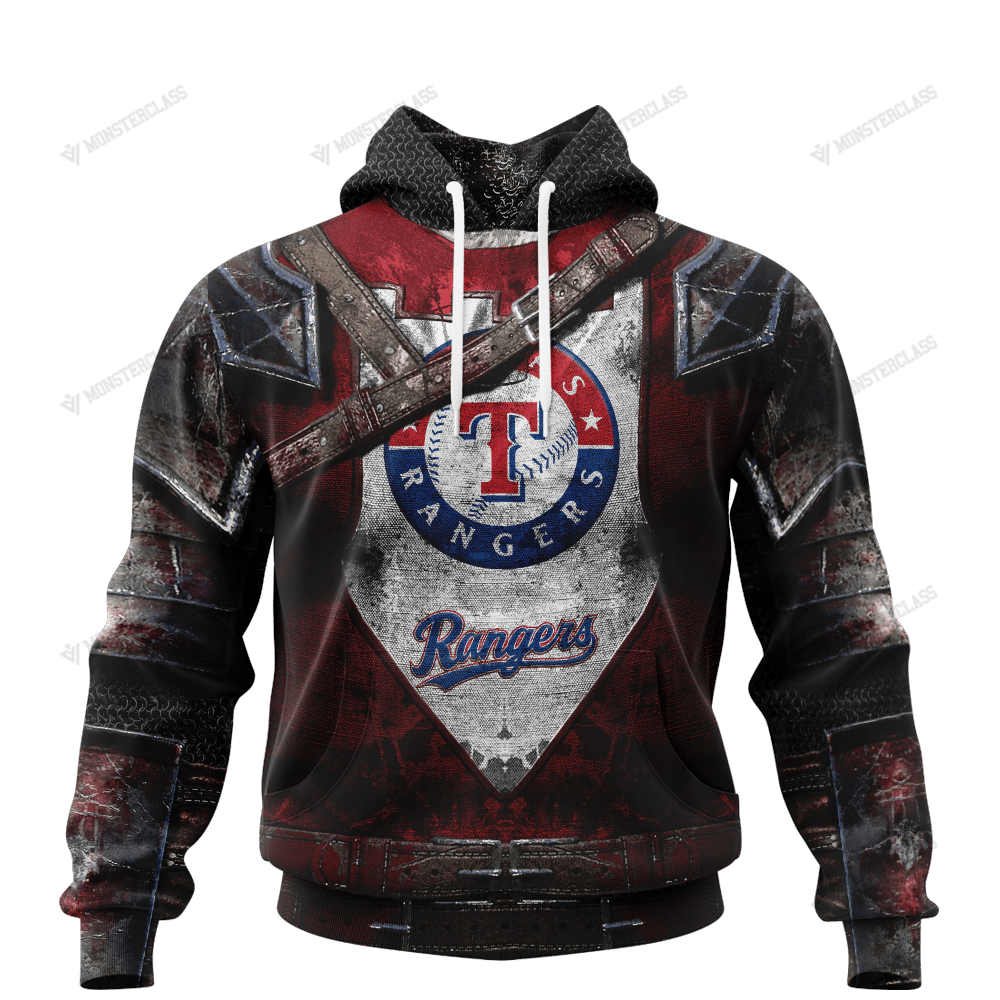 Personalized Texas Rangers Custom 3D Warriors Jerseys Hoodie Personalized Texas Rangers Custom 3D Warriors Jerseys Hoodie