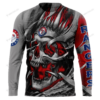 Personalized Texas Rangers Custom Skull Jersey Hoodie