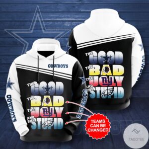 Personalized The Good The Bad The Ugly And The Stupid 3D Hoodie