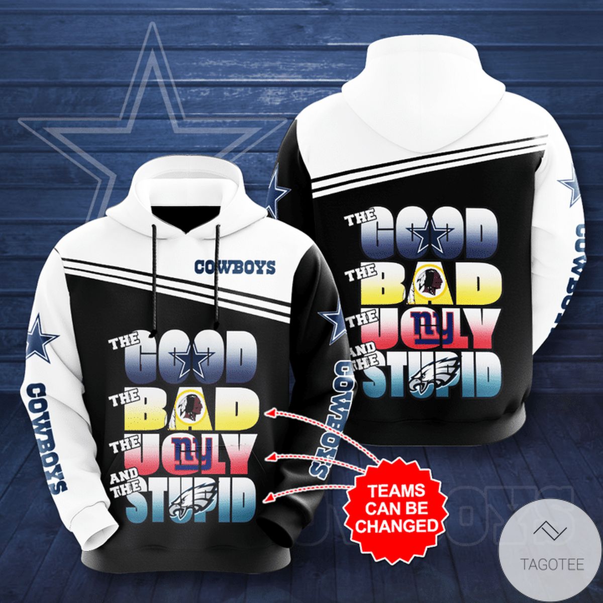 Personalized The Good The Bad The Ugly And The Stupid 3D Hoodie Personalized The Good The Bad The Ugly And The Stupid 3D Hoodie