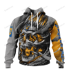 Personalized Tigres Uanl Custom Skull Jersey Hoodie