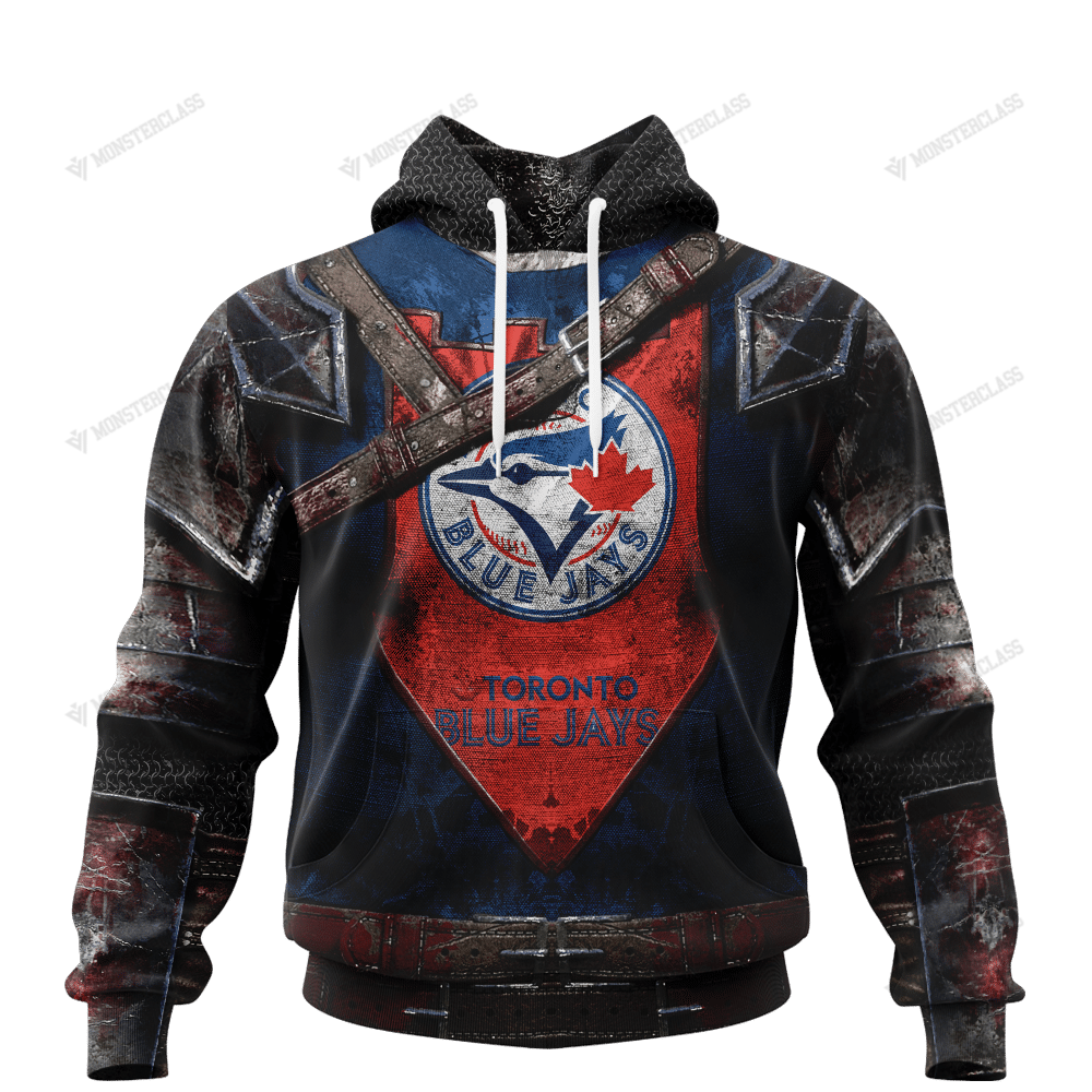 Personalized Toronto Blue Jays Custom 3D Warriors Jerseys Hoodie Personalized Toronto Blue Jays Custom 3D Warriors Jerseys Hoodie