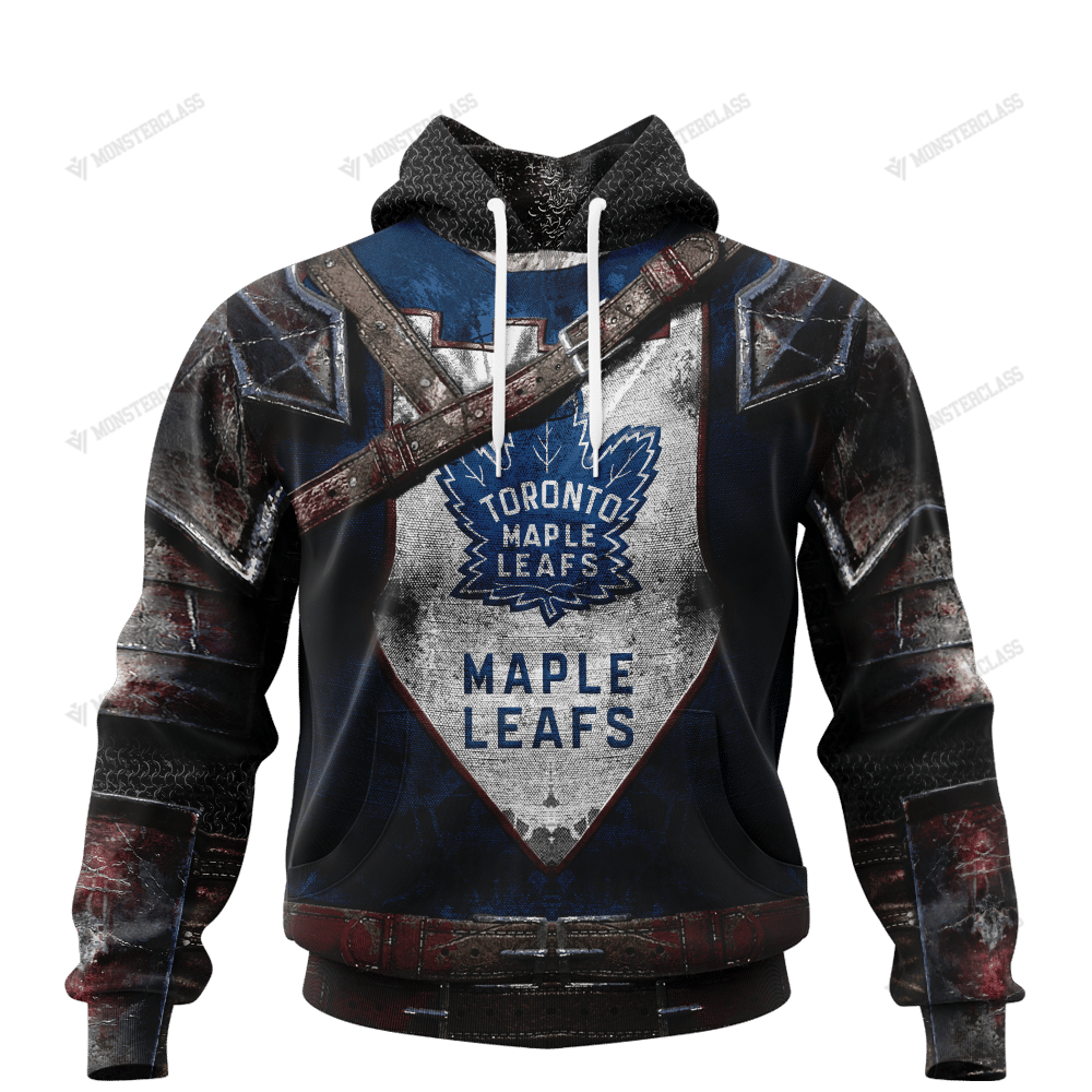 Personalized Toronto Maple Leafs Warrior Custom 3D Shirt Personalized Toronto Maple Leafs Warrior Custom 3D Shirt