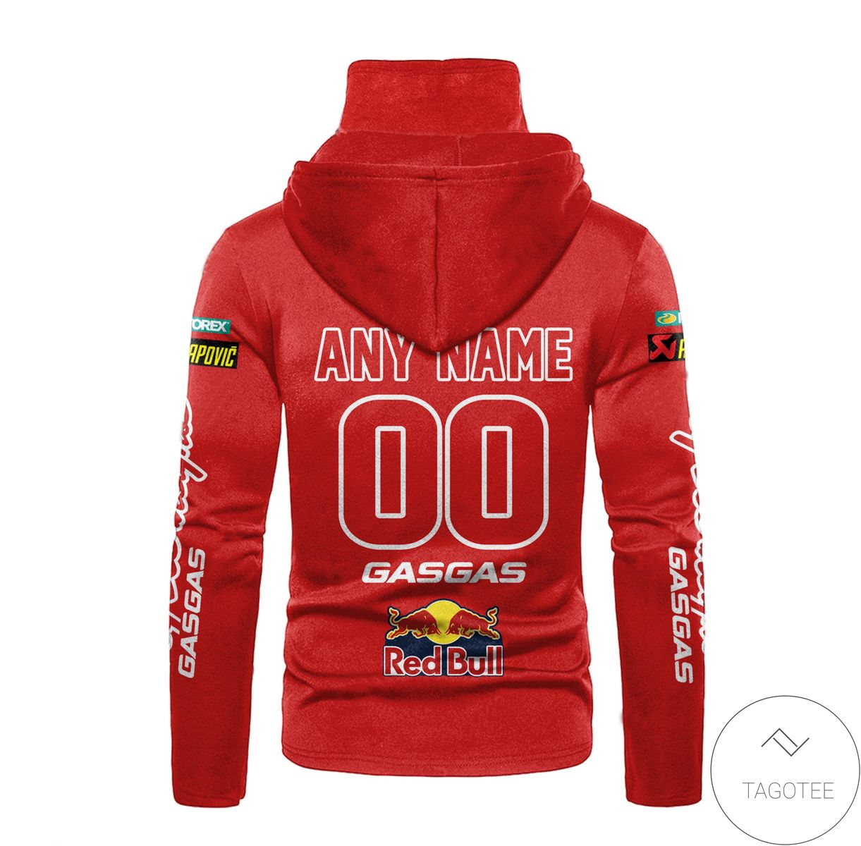 Personalized Troy Lee Designs Gasgas Branded Mask Hoodie Personalized Troy Lee Designs Gasgas Branded Mask Hoodie