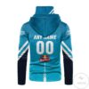 Personalized Troy Lee Designs Red Bull Branded Blue Mask Hoodie- Tagotee