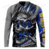 Personalized Ucla Bruins Custom Skull Jersey Hoodie