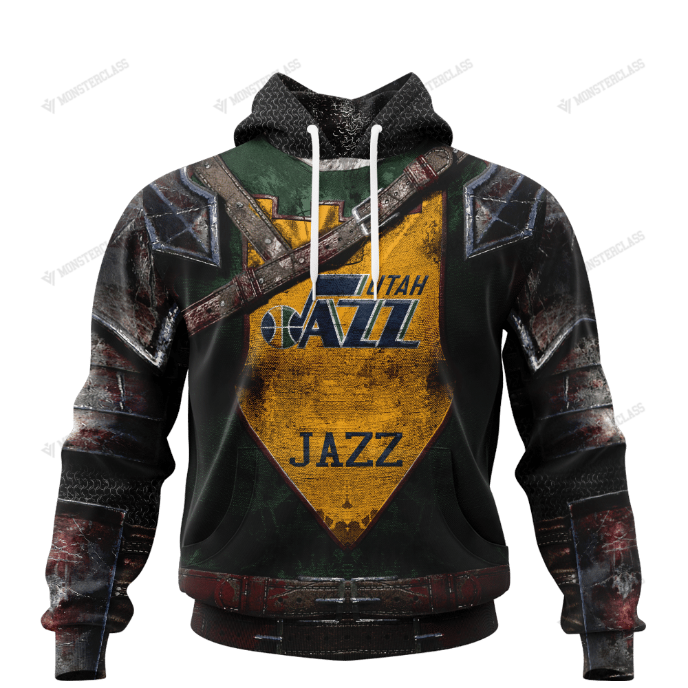 Personalized Utah Jazz Custom 3D Warriors Jerseys Hoodie Personalized Utah Jazz Custom 3D Warriors Jerseys Hoodie