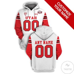 Personalized Utah Utes Branded Unisex 3D Hoodie