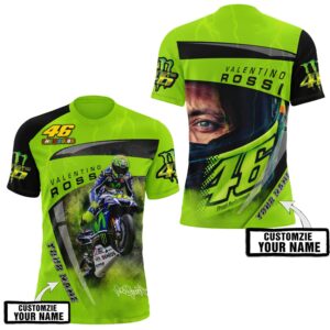 Personalized Valentino Rossi 46 The Doctor Custom 3D Shirt
