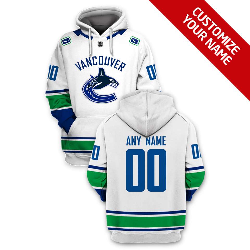 Personalized Vancouver Canucks Nhl Custom Name And Number 3D Full Printing Hoodie Personalized Vancouver Canucks Nhl Custom Name And Number 3D Full Printing Hoodie