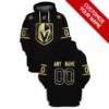 Personalized Vegas Golden Knights Nhl Custom Name And Number 3D Full Printing Hoodie