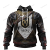 Personalized Vegas Golden Knights Warrior Custom 3D Shirt