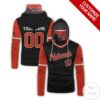Personalized Washington Nationals Black Gaiter Mask Hoodie