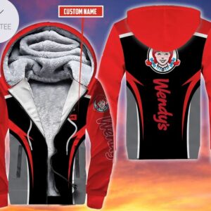 Personalized Wendy’S Brand Fleece Hoodie- Tagotee
