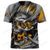 Personalized West Coast Eagles Custom Skull Jersey Hoodie