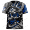 Personalized Western Bulldogs Custom Skull Jersey Hoodie