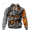 Personalized Wests Tigers Custom Skull Jersey Hoodie