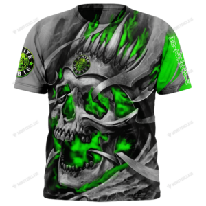 Personalized White Zombie Band Skull Custom 3D Shirt