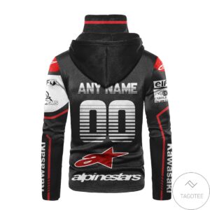 Personalized Winter Test Kawasaki Branded Mask Hoodie