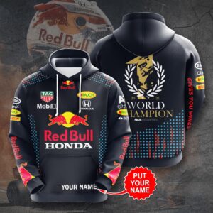 Personalized World Champion 2021 F1 3D Hoodie
