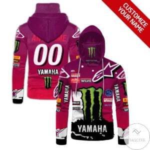 Personalized Yamaha Mountain Dew Branded Purple Mask Hoodie