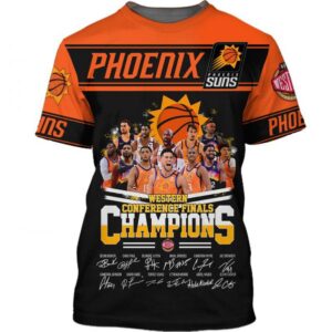Phoenix Suns Western Conference Finals Champion 3D Hoodie Shirt
