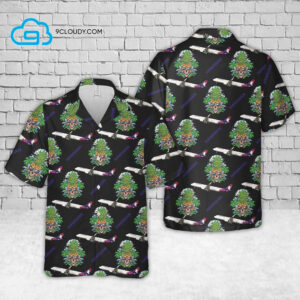 Pineapple Airlines Airbus A321Neo Full Print Hawaiian Shirt