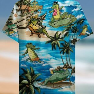 Pirate Rocodiles Hawaiian Shirt