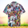 Pitbull Colorful All Over Printed Hawaiian Shirt