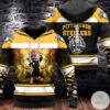 Pittsburgh Steelers Middle Finger Baby Groot 3D Hoodie