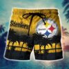 Pittsburgh Steelers Nfl Hawaii Shirt Short
