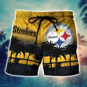 Pittsburgh Steelers Nfl Hawaii Shirt Short