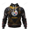 Pittsburgh Steelers Warrior 3D Shirt