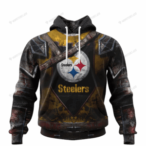 Pittsburgh Steelers Warrior Warrior Customized Hoodie Jersey