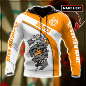 Play Darts Drink Beer Custom Name Personalized Name 3D Hoodie